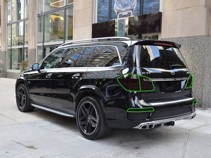 gl-class Tail Light Tint Installation Points
