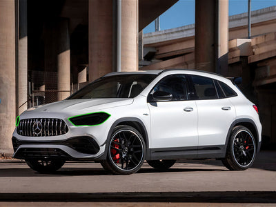 mercedes-benz gla-class 2021-2024 Headlight Tint Location