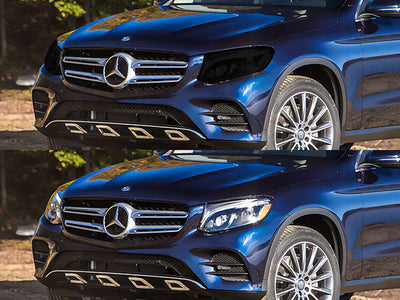 mercedes-benz glc-class 2016-2019 Headlight Tint Appearance