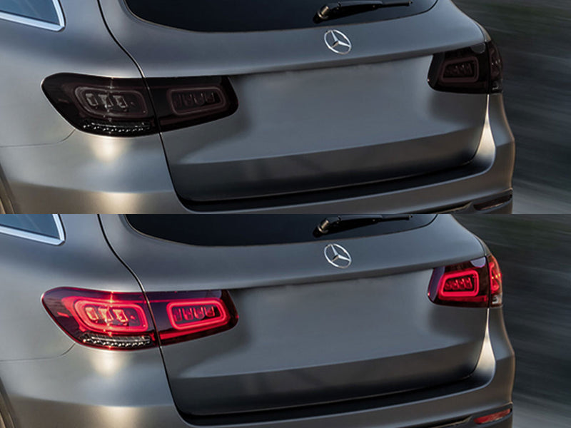 glc-class Before and After Smoked Taillights