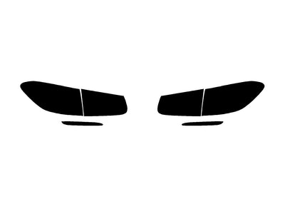 glc-class Precut Tail Light Tint Diagram
