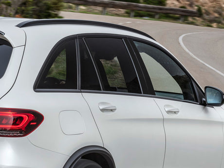 mercedes-benz glc-class 2016-2022 Gloss Black Pillar Cover Diagram