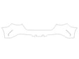 glc-class Avery Dennison Clear Bra Door Cup Precut PPF Diagram