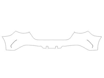 glc-class Avery Dennison Clear Bra Door Cup Precut PPF Diagram