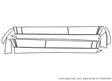 gle-class Avery Dennison Clear Bra Door Cup Precut PPF Diagram