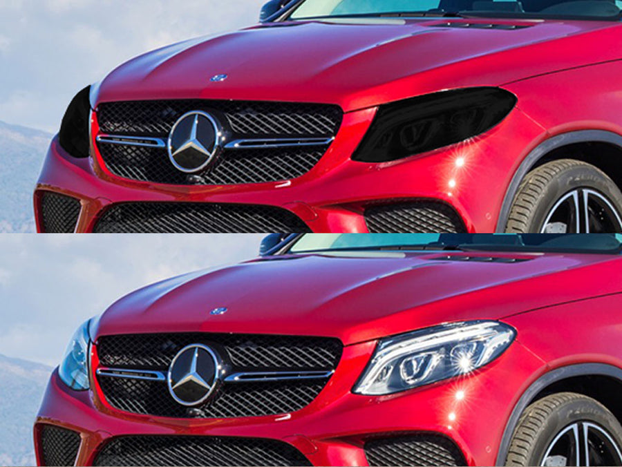 mercedes-benz gle-class 2016-2019 Headlight Tint Appearance