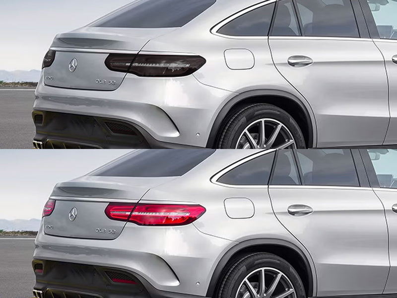 gle-class (suv) Before and After Smoked Taillights