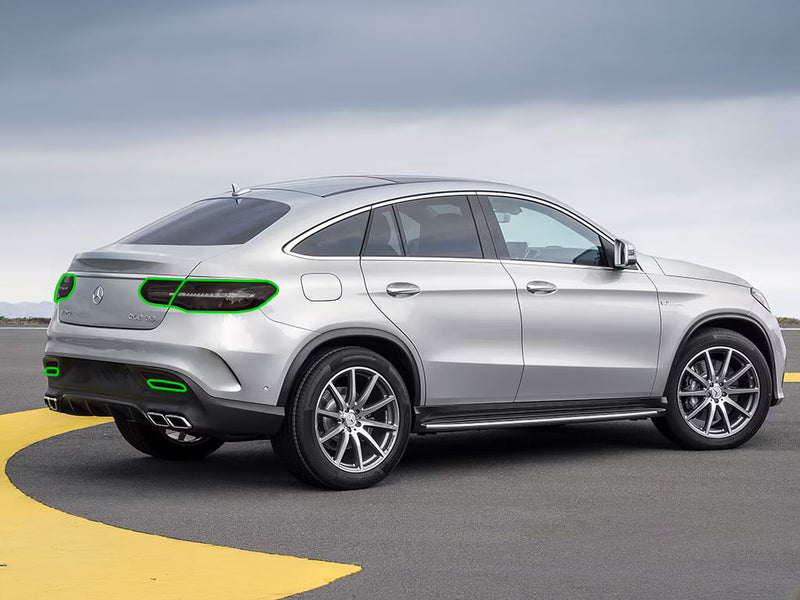 gle-class (suv) Tail Light Tint Installation Points