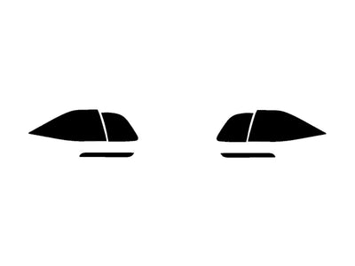 gle-class (suv) Precut Tail Light Tint Diagram