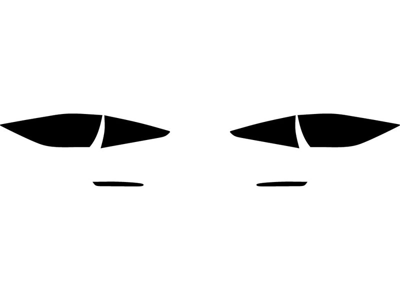 gle-class (suv) Precut Tail Light Tint Diagram