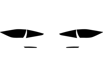 gle-class (suv) Precut Tail Light Tint Diagram