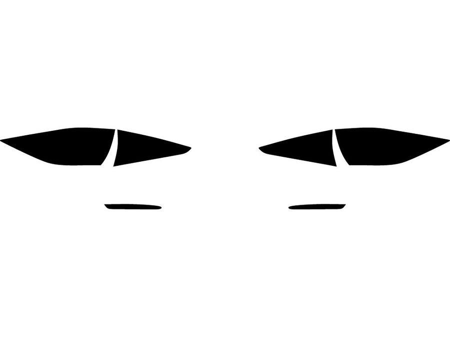gle-class (suv) Precut Tail Light Tint Diagram