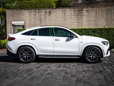 mercedes-benz gle-class 2020-2023 Pillar Post Trim Installation Location