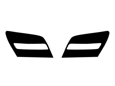 glk-class Precut Tail Light Tint Diagram