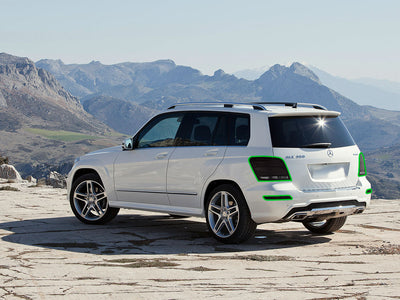 glk-class Tail Light Tint Installation Points