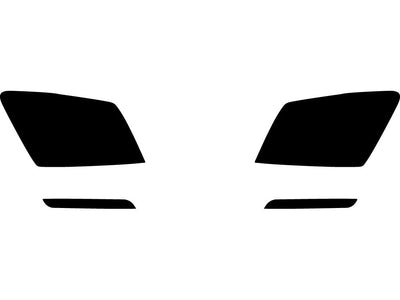 glk-class Precut Tail Light Tint Diagram