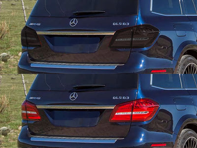 gls-class Before and After Smoked Taillights