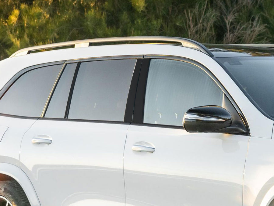 mercedes-benz gls-class 2020-2024 Gloss Black Pillar Cover Diagram
