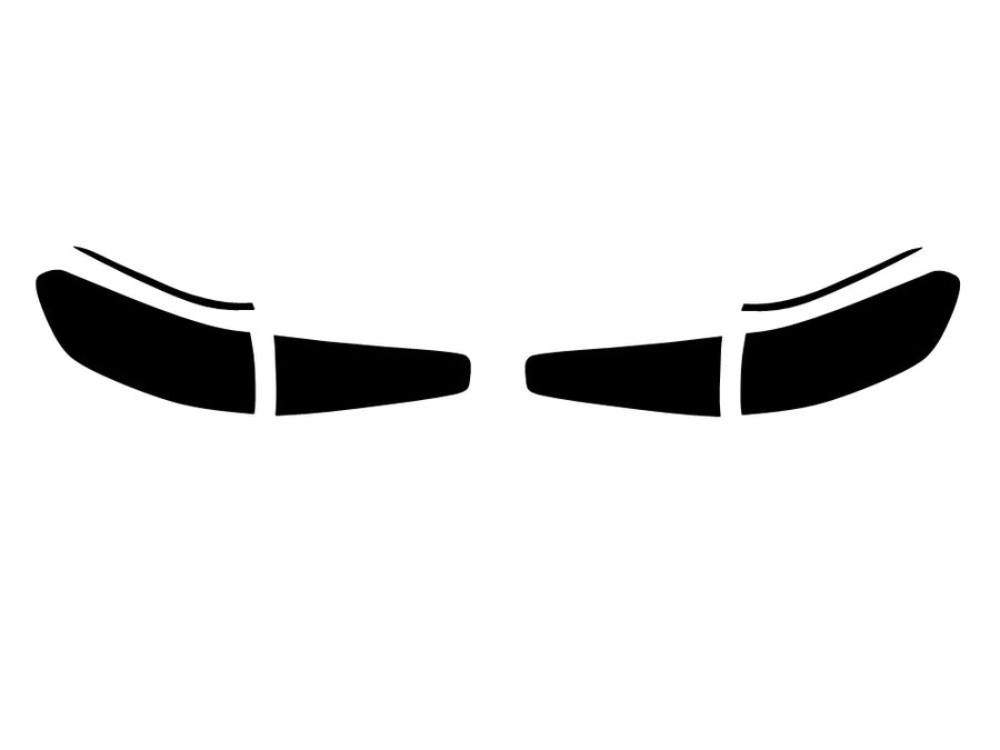gls-class Precut Tail Light Tint Diagram