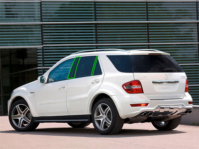 mercedes-benz m-class 2006-2011 Pillar Post Trim Installation Location
