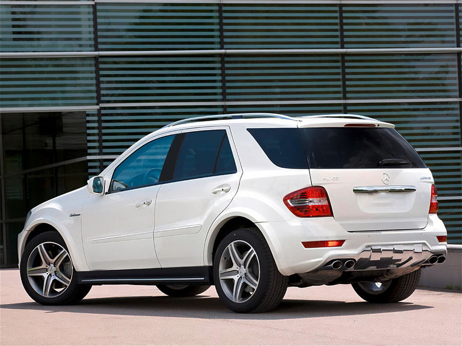 mercedes-benz m-class 2006-2011 Matte Black Pillar Trim