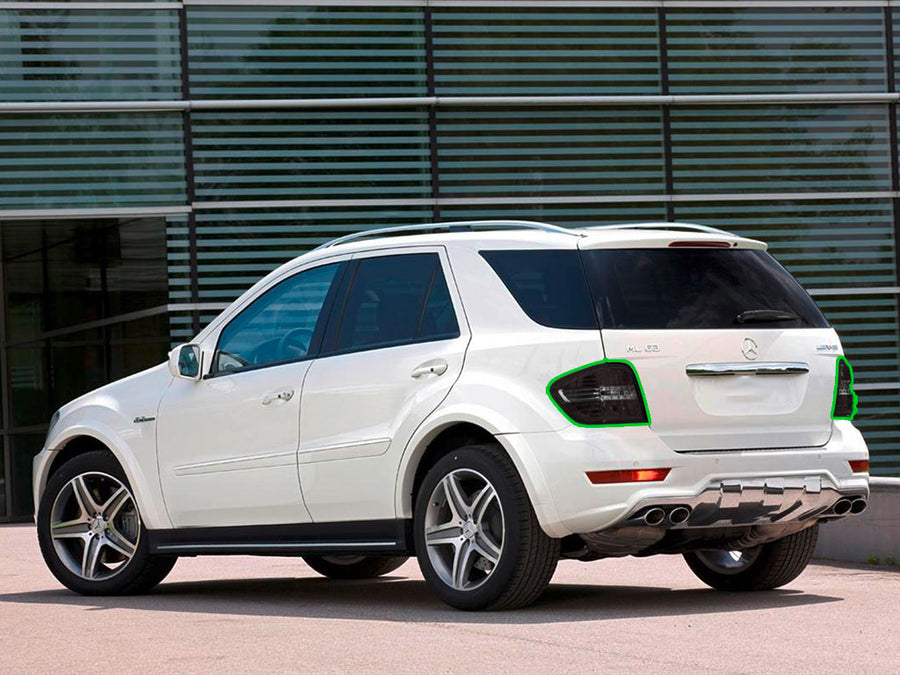 m-class Tail Light Tint Installation Points