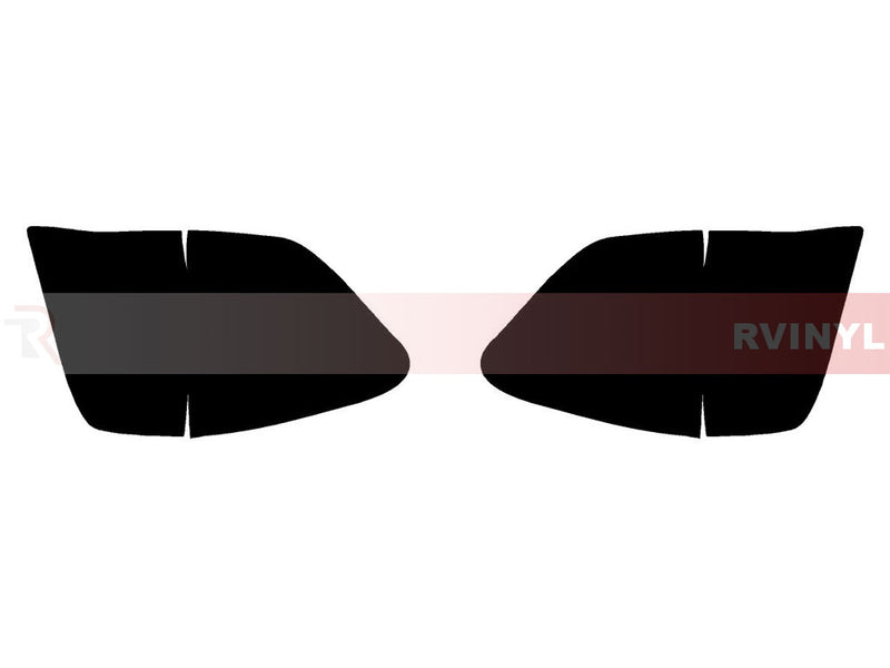 m-class Precut Tail Light Tint Diagram