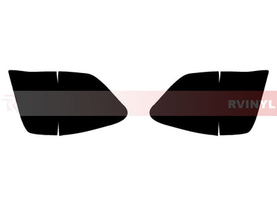 m-class Precut Tail Light Tint Diagram