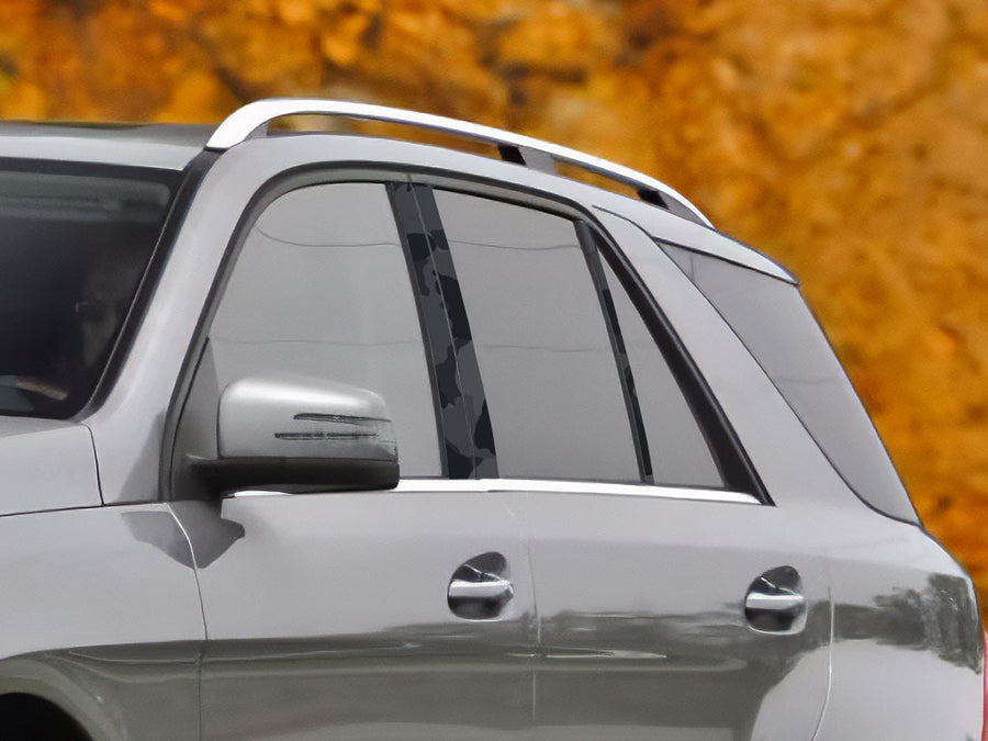 mercedes-benz m-class 2012-2015 Camo Pillar Cover Diagram