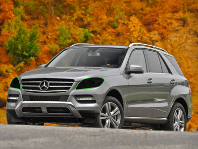 mercedes-benz m-class 2012-2015 Headlight Tint Location