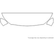metris 3M Clear Bra Hood Precut PPF Diagram