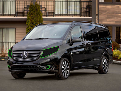 mercedes-benz metris 2016-2023 Headlight Tint Location