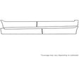 r-class 3M Clear Bra Door Cup Precut PPF Diagram