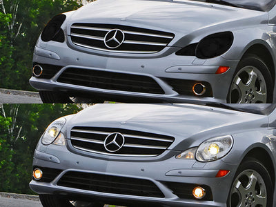 mercedes-benz r-class 2006-2010 Headlight Tint Appearance