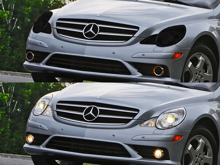 mercedes-benz r-class 2006-2010 Headlight Tint Appearance