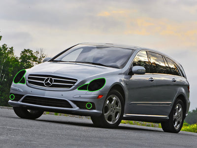 mercedes-benz r-class 2006-2010 Headlight Tint Location