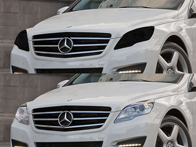 mercedes-benz r-class 2011-2013 Headlight Tint Appearance