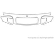 s-class Avery Dennison Clear Bra Hood Precut PPF Diagram