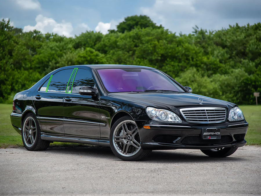 mercedes-benz s-class 2000-2006 Pillar Post Trim Installation Location