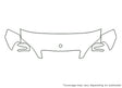 s-class Avery Dennison Clear Bra Hood Precut PPF Diagram
