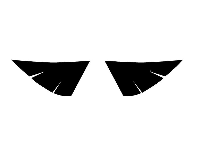s-class Precut Tail Light Tint Diagram