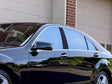mercedes-benz s-class 2007-2013 (sedan) Gloss Black Pillar Cover Diagram