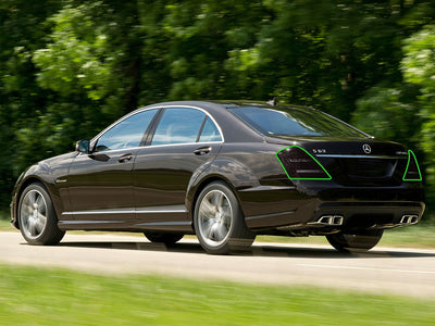 s-class Tail Light Tint Installation Points