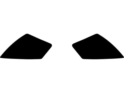 s-class Precut Tail Light Tint Diagram