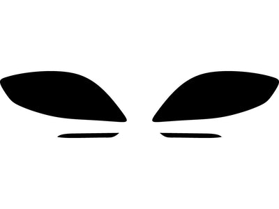 s-class (sedan) Precut Tail Light Tint Diagram