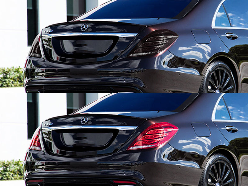 s-class (sedan) Before and After Smoked Taillights