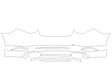 s-class 3M Clear Bra Door Cup Precut PPF Diagram