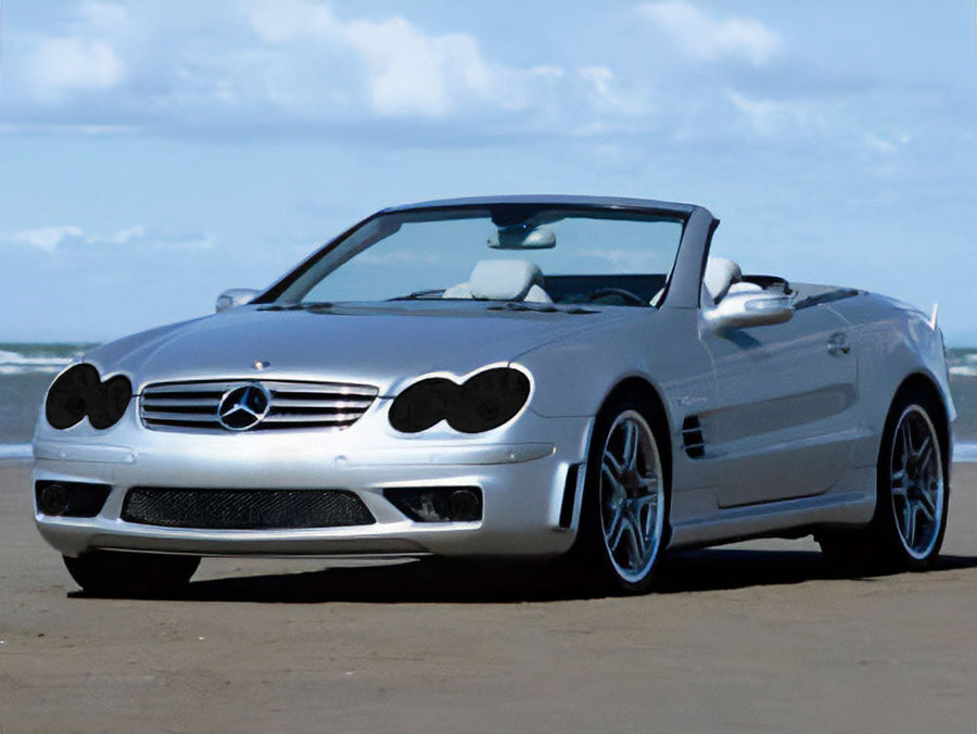 mercedes-benz sl-class 2003-2006 (coupe / convertible) Headlight Tint