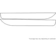sl-class Avery Dennison Clear Bra Door Cup Precut PPF Diagram