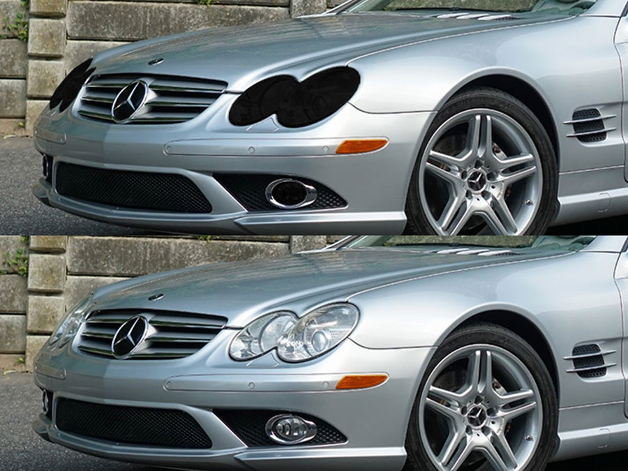 mercedes-benz sl-class 2007-2008 (coupe / convertible) Headlight Tint Appearance